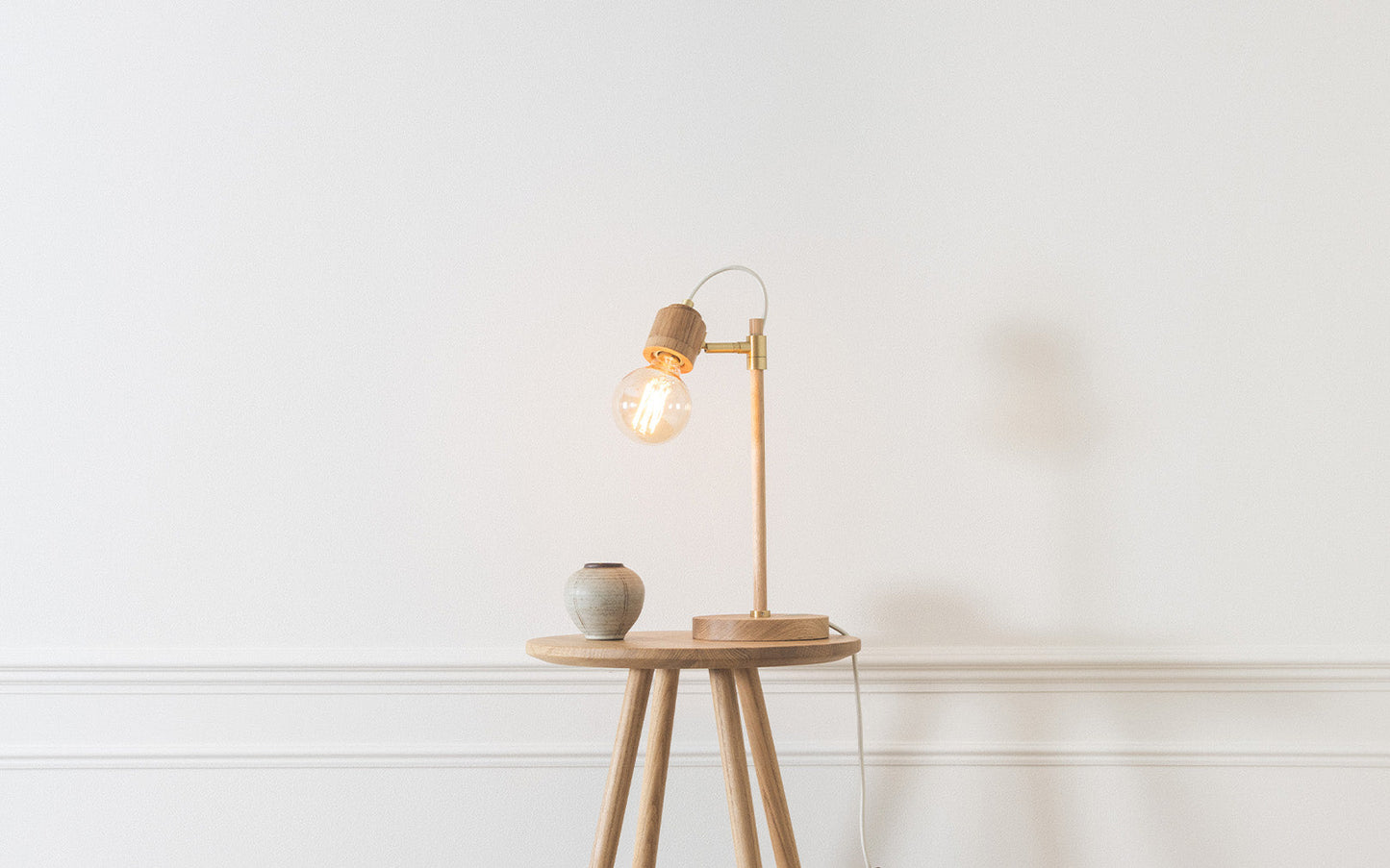Elin Table Light - oak wood