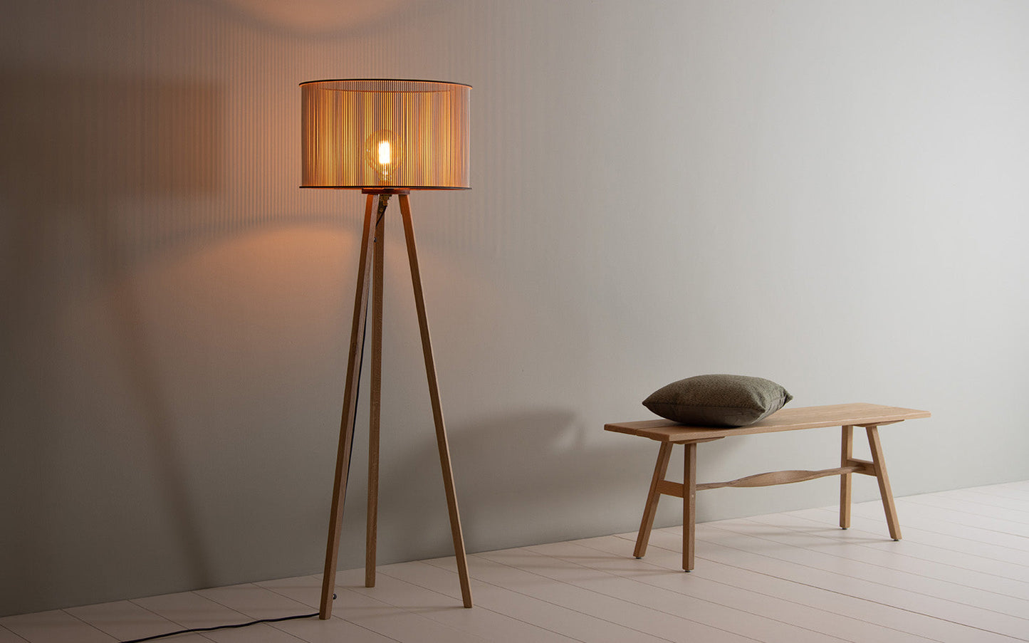 Artus Floor Light - glass