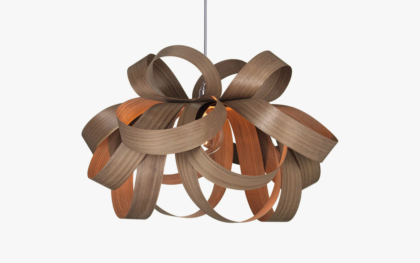 Skipper Pendant Large - oak wood