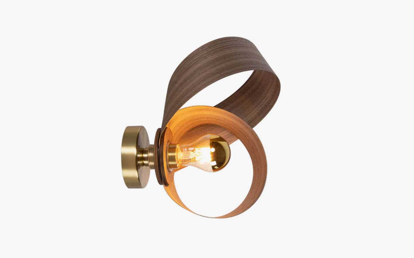 Verso Wall Light - wood