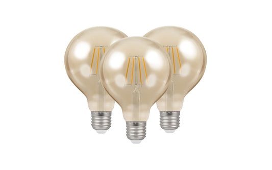 3* Crompton 4290 Globe LED Light Bulb - Add On