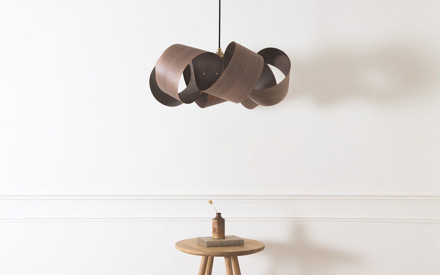 Drift Pendant - oak wood