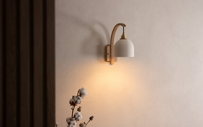 Bue - Stem Wall Light - oak wood
