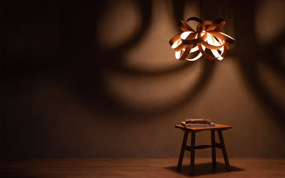 Skipper Pendant - oak wood