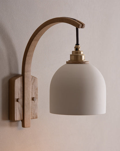 Bue - Stem Wall Light - oak wood