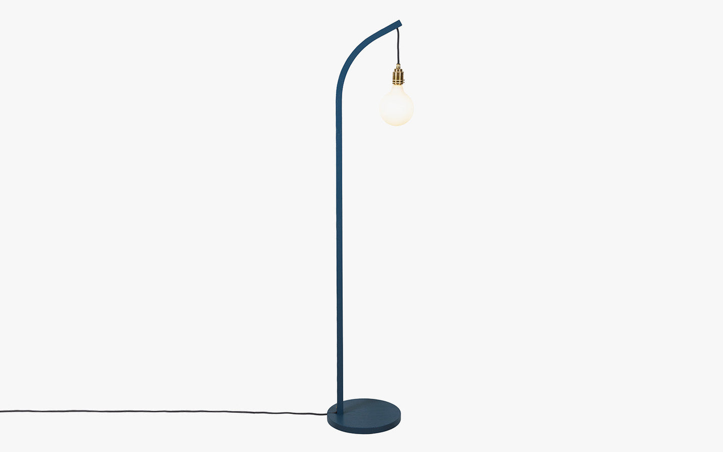 Cove Mooring Floor Light - Falmouth Blue - iron
