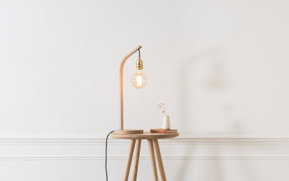 Mooring Table Light - oak wood