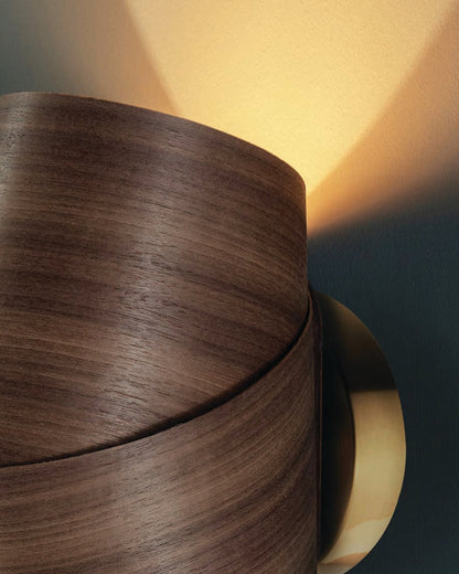 Neap Wall Light - oak wood