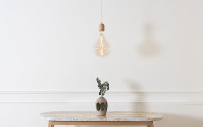 Norden - Voronoi II Pendant - oak wood