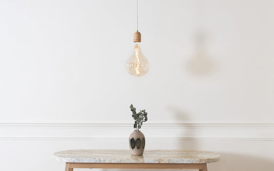 Norden - Voronoi II Pendant - oak wood