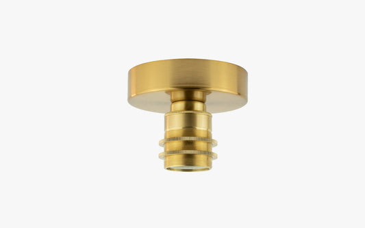 Flush Brass Kit E27 - Included