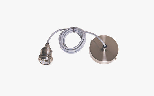 Satin Nickel Ceiling Kit - Included