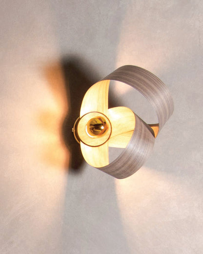 Verso Wall Light - wood