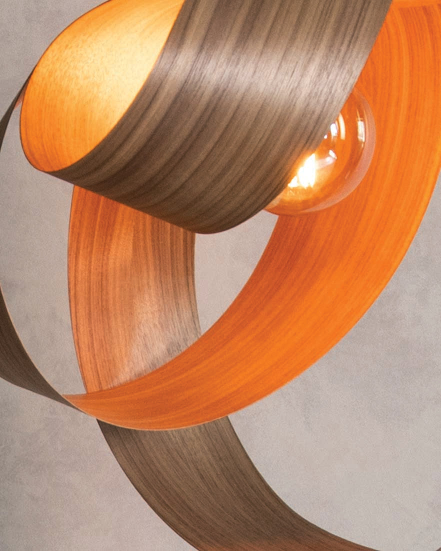 Verso Pendant Large - wood