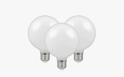 Crompton 12677 LED G95 Globe Light Bulb - glass