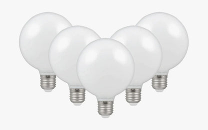 Crompton 12677 LED G95 Globe Light Bulb - glass