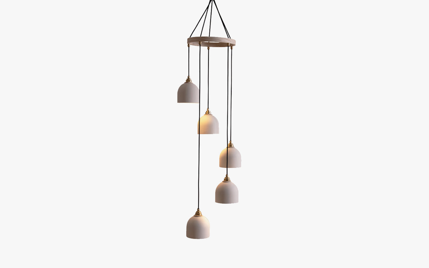 Bue Waterfall Chandelier - ceramic