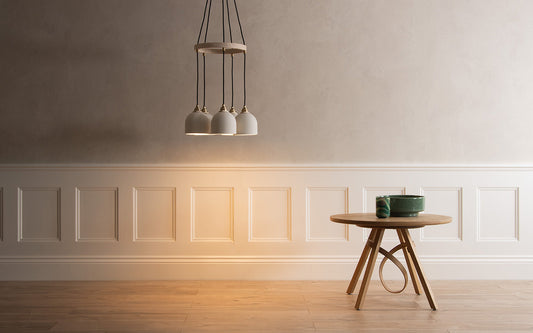 Bue Chandelier - ceramic