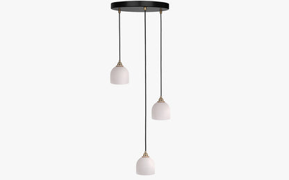 Bue Pendant - Trio Cluster - oak wood