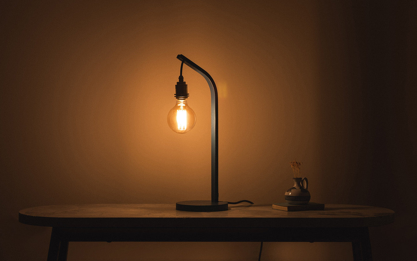 Cove Mooring Table Light - Falmouth Blue - iron