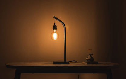 Cove Mooring Table Light - Falmouth Blue - iron