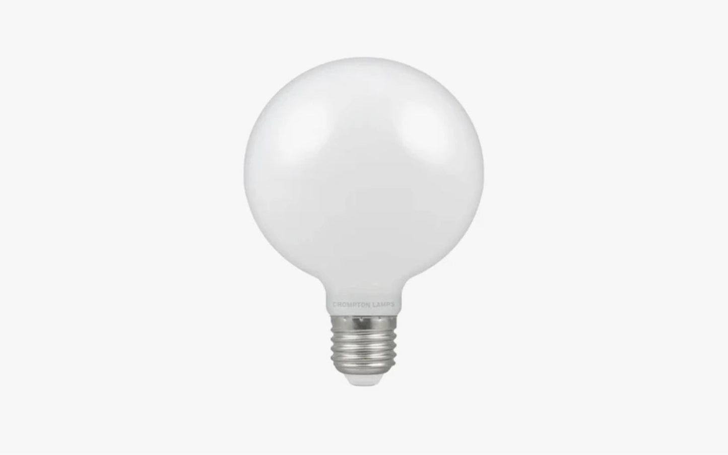 Crompton 12677 LED G95 Globe Light Bulb - glass