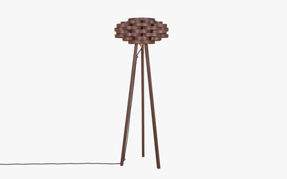 Gwenen Floor Light - oak wood