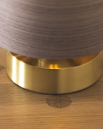 Kanna Portable Table Light - oak wood