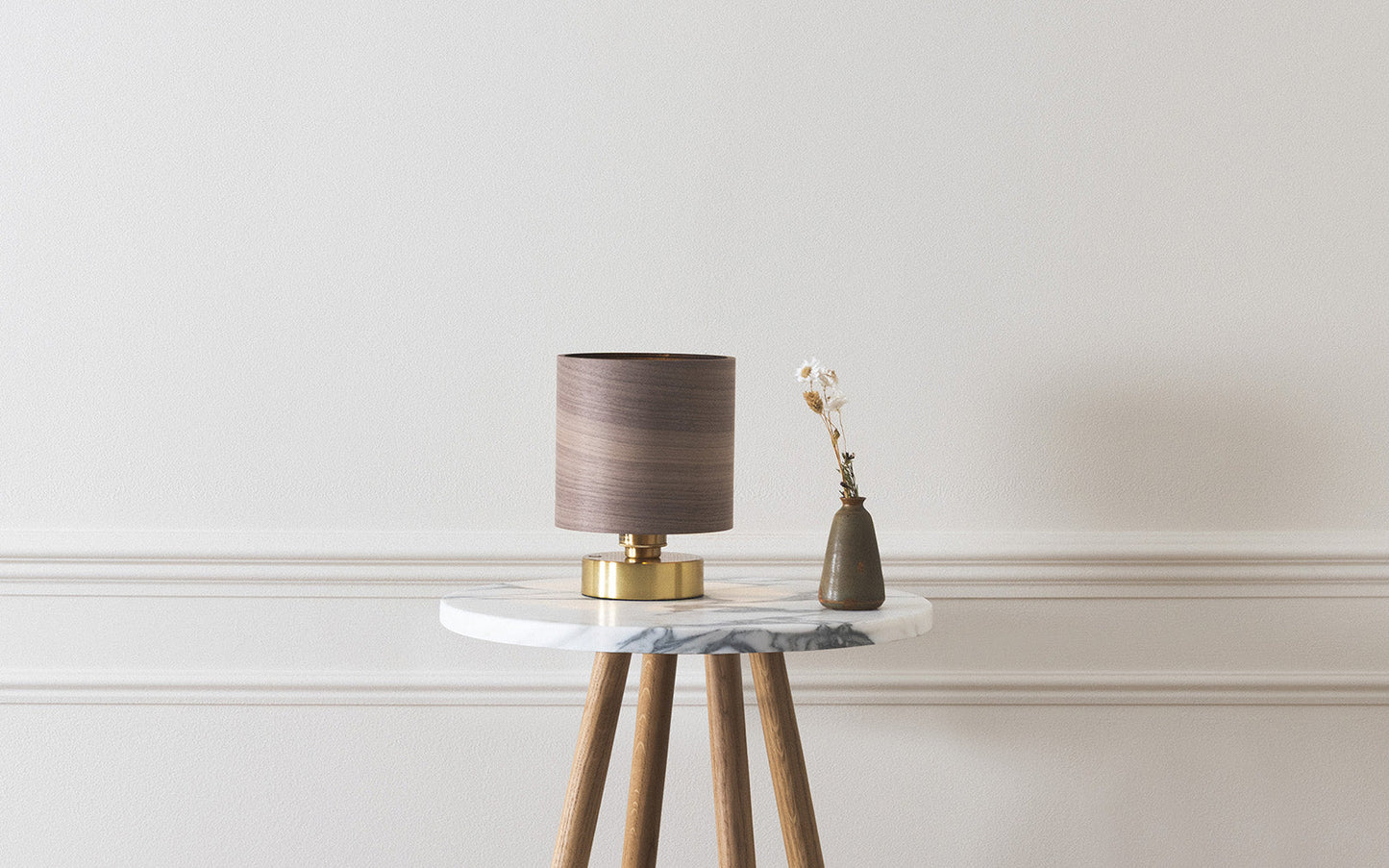 Kanna Portable Table Light - oak wood