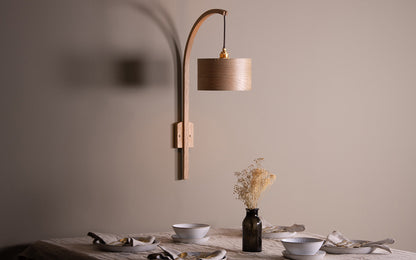 Kanna - Tilow Wall Light - oak wood