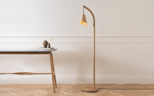 Keel - Stem Floor Light - oak wood