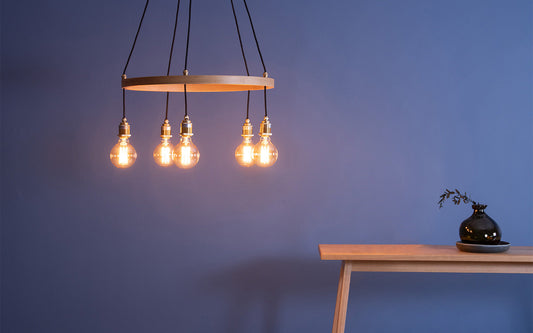 Kern Pendant - oak wood