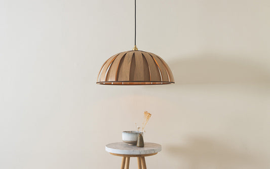 Kompas Pendant - oak wood