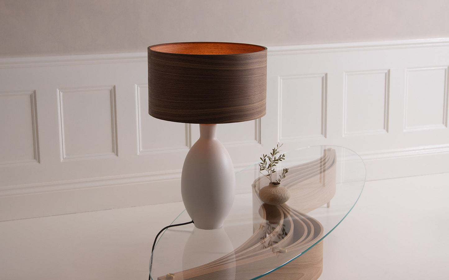 Kanna - Kurv Table Light - oak wood