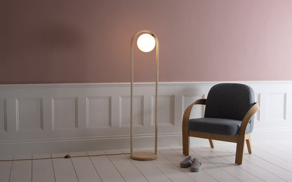 Loer Floor Light - glass