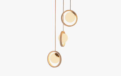 Loer Pendant Small - Trio Cluster - glass