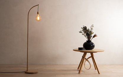 Mooring Floor Light - oak wood