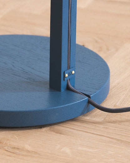 Cove Mooring Floor Light - Falmouth Blue - iron