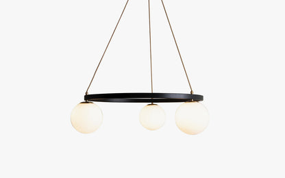 Noctis Loer Chandelier - glass