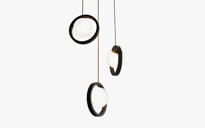 Noctis Loer Pendant Small - Trio Cluster - glass