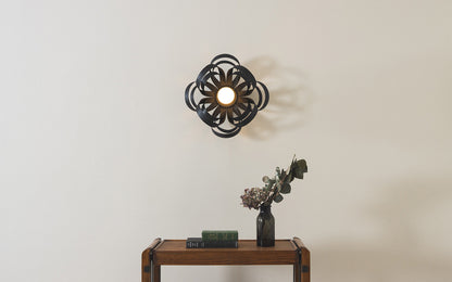 Noctis Skipper Small Wall Light - wood