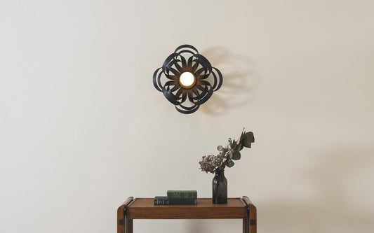 Noctis Skipper Small Wall Light - wood