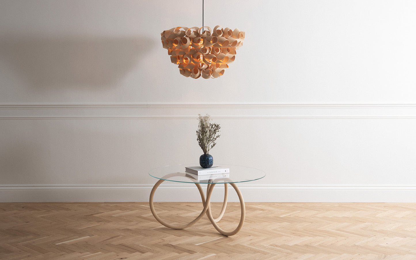 Shoal Pendant - oak wood