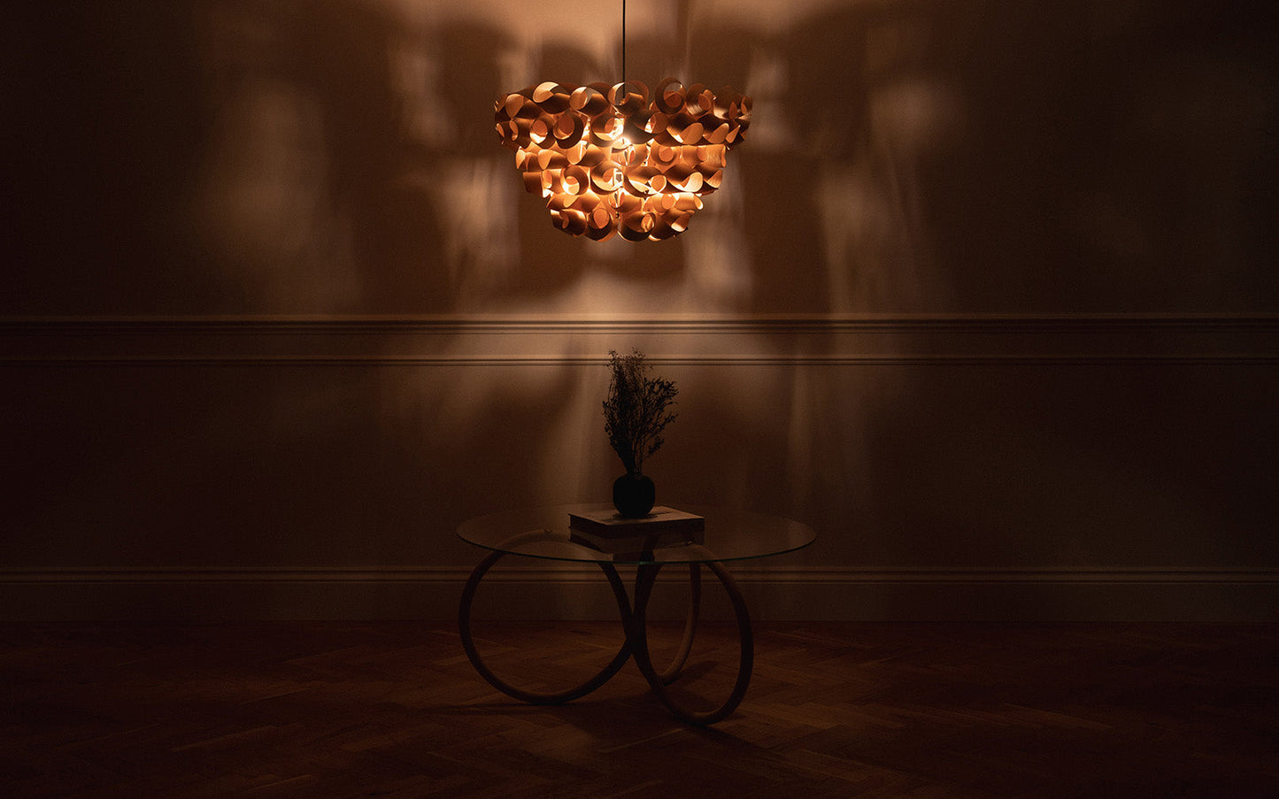 Shoal Pendant - oak wood