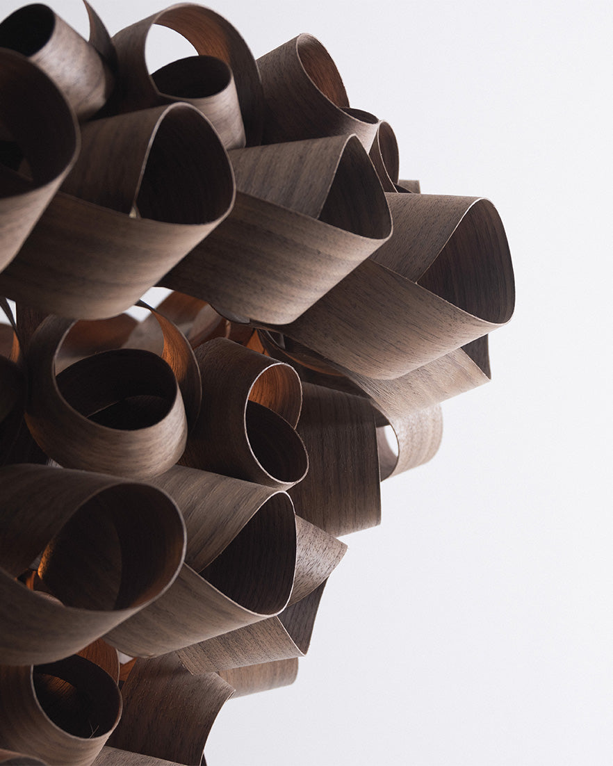 Shoal Pendant - oak wood