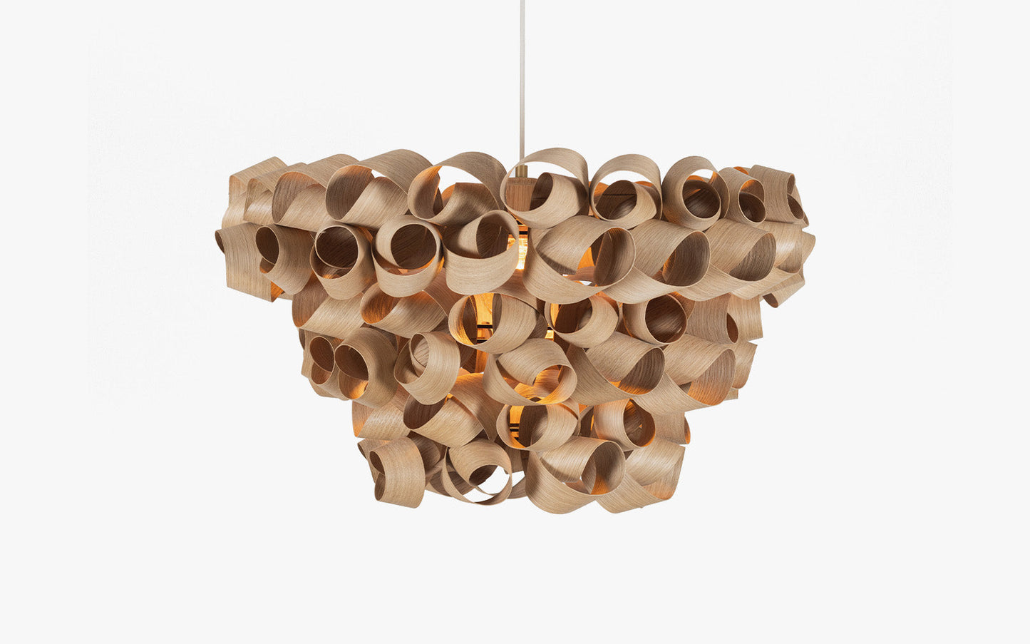 Shoal Pendant - oak wood