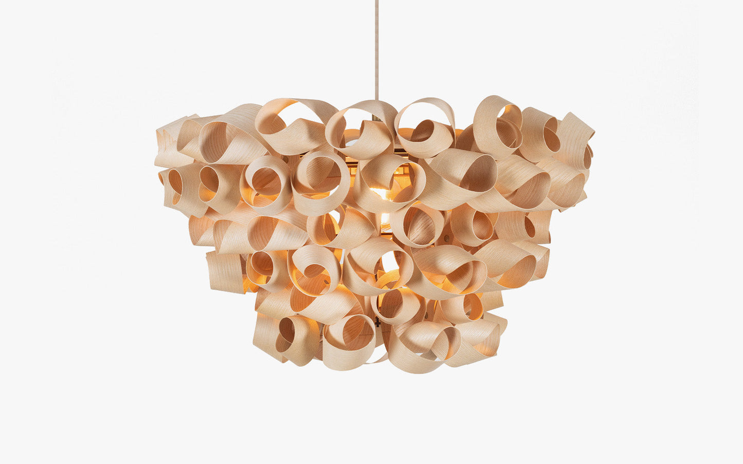 Shoal Pendant - oak wood