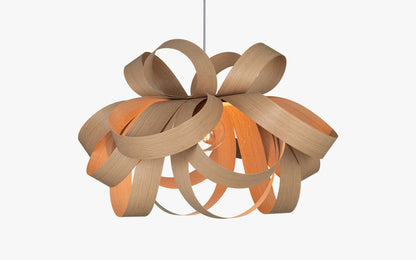 Skipper Pendant Large - oak wood