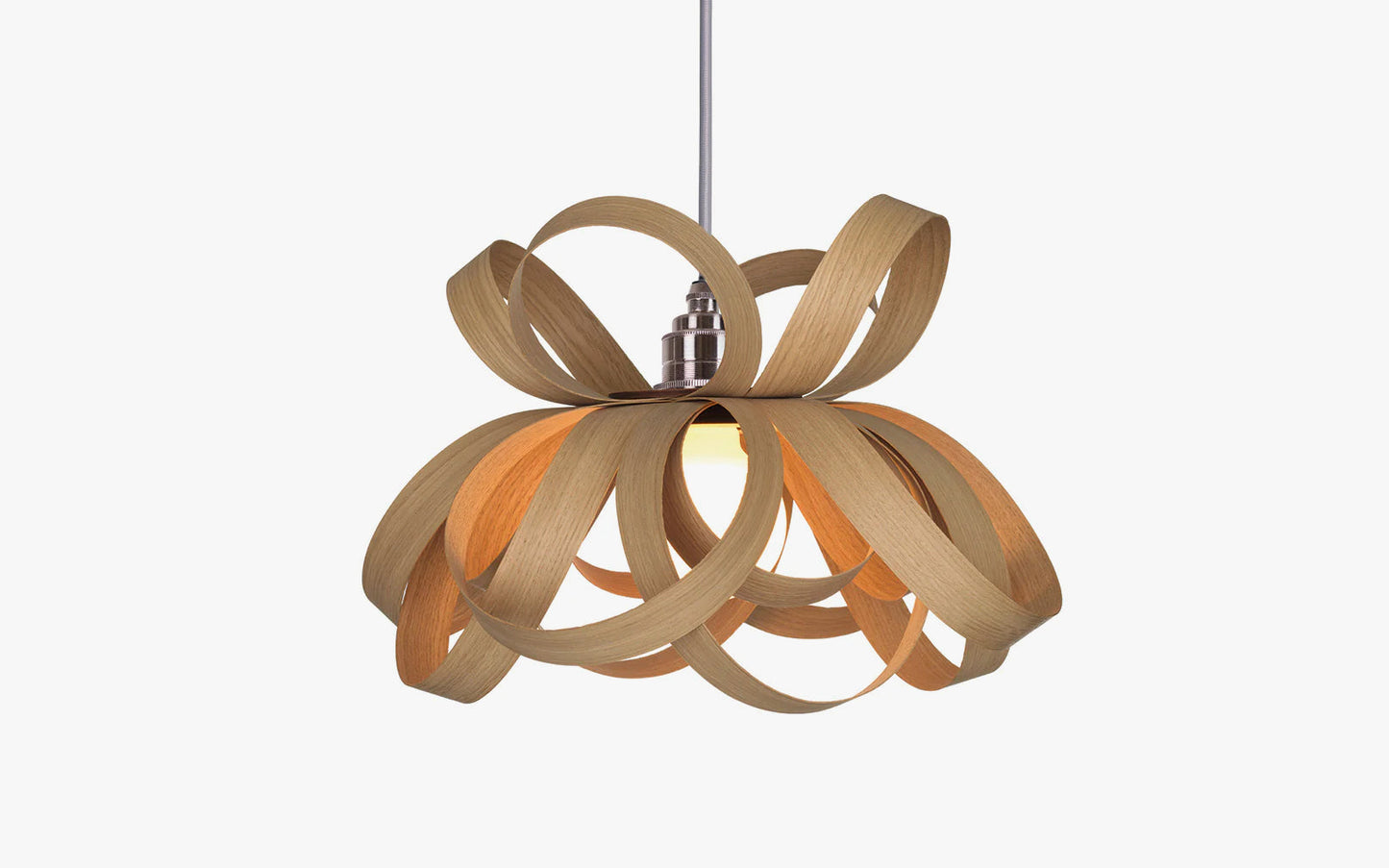 Skipper Pendant Small - oak wood