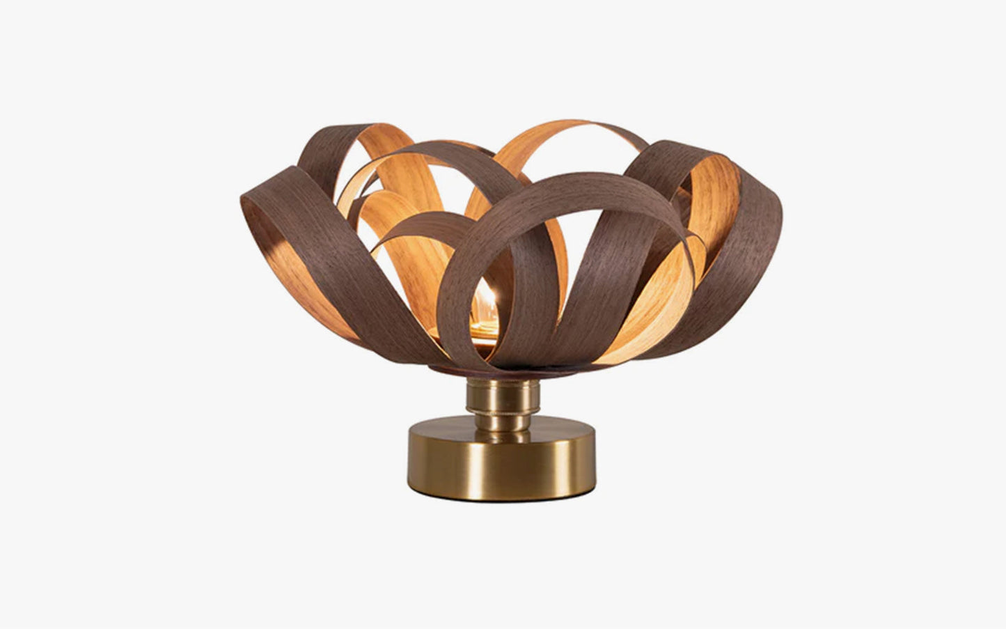Skipper Portable Table Light - oak wood